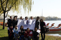 上海潤(rùn)滿弱電工程野外拓展集體合影